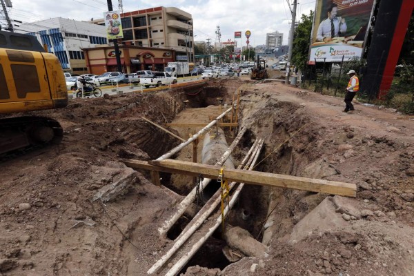 Tegucigalpa: Inicia rehabilitación del bulevar Centroamérica