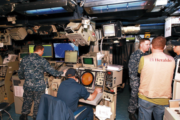 Centro de información y combate, el cerebro de la fragata