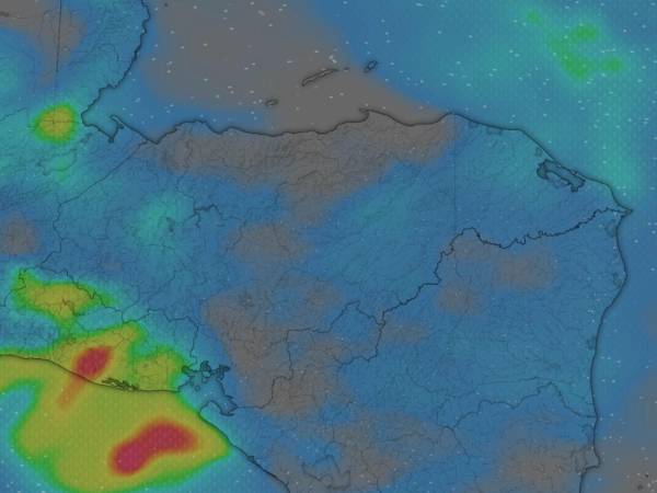 Una onda tropical dejará lluvias, vientos racheados y tormentas aisladas este sábado en Honduras, con acumulados de hasta 60 milímetros.