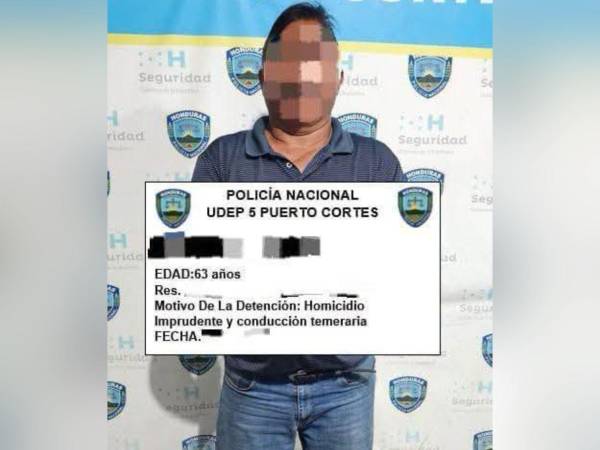 La captura fue ejecutada por agentes adscritos a la Unidad Departamental de Policía número 5 (UDEP-5),