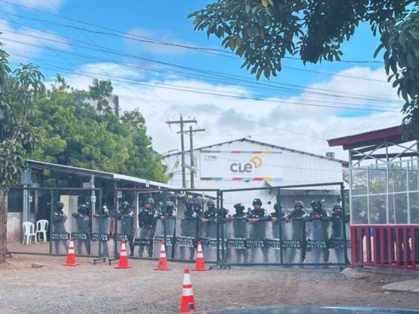 Material electoral se encuentra bajo resguardo de las Fuerzas Armadas.