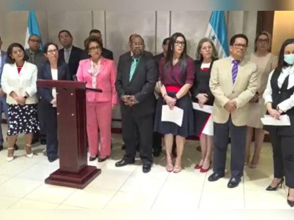 La presidenta de la Corte Suprema dio a conocer las nuevas medidas.