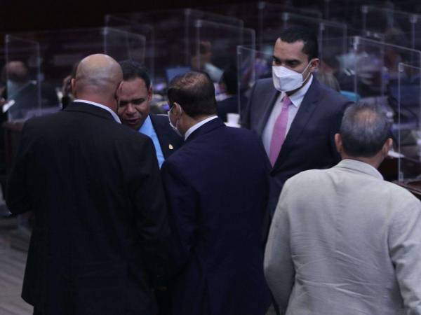 Tomás Zambrano y otros diputados nacionales manifestaron que su postura seguirá siendo no elegir una CSJ a la medida de Libre.