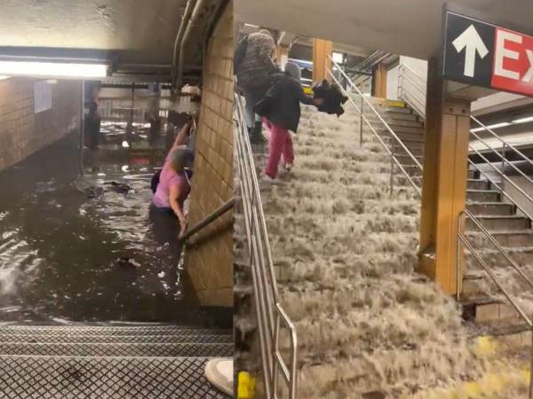 La ciudad económica de los Estados Unidos, Nueva York sufrió hoy varias inundaciones en la ciudad, debido al remanente de la tormenta tropical Ophelia. Algunas líneas de los metros han suspendido sus recorridos.