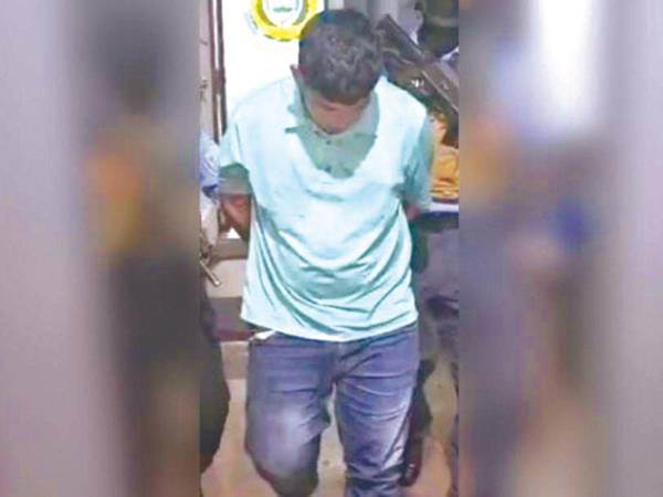 Agentes de la Dipampco capturaron a “Moya” en Villanueva.