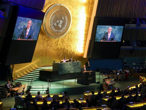 <b>La ONU celebra 80 años en medio de crisis global y debilitamiento del multilateralismo.</b>​​​