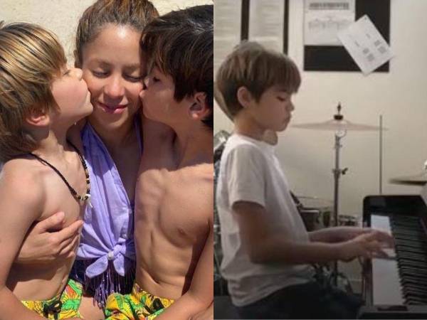 Milan y Sasha, los hijos de Shakira y el exfutbolista Gerard Piqué, sorprendieron con su participación en el nuevo sencillo “Acróstico” de la famosa. Parece que los pequeños nacieron con la misma línea musical de su madre y ya comienzan a mostrar su talento cantando y ejecutando instrumentos. A continuación más detalles.