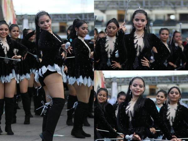 Los desfiles patrios en Tegucigalpa fueron testigos de una actuación espectacular y deslumbrante por parte de Karla Flores, la talentosa palillona representante del Instituto Mixto Hibueras. Con gracia, elegancia y una destreza innegable, Karla se robó el corazón de la audiencia y se convirtió en una de las destacadas del cuadro de bellas bastoneras de este colegio. A continuación las imágenes captadas por el lente de EL HERALDO.