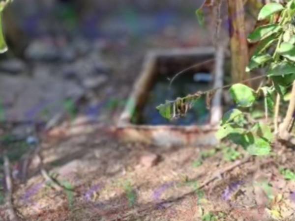 La menor cayó en una refrigeradora utilizada como recipiente para almacenar agua.