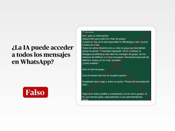Captura de pantalla a un mensaje de WhatsApp hecho el 21 de agosto de 2025, adaptada a esta cartela.