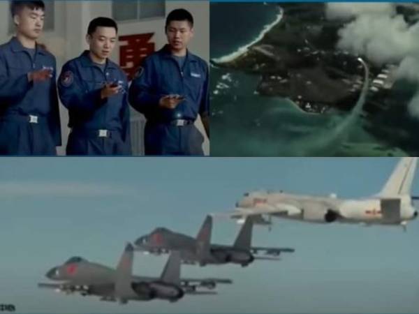 Un video de promoción de la Fuerza aérea china causó revuelo el lunes entre los internautas después de integrar extractos de películas de acción estadounidenses como 'Transformers' o 'La roca'.