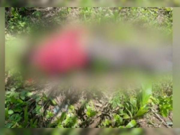 El cuerpo estaba tirado cerca de unas plantaciones de palma africana, en las cercanías del cementerio.