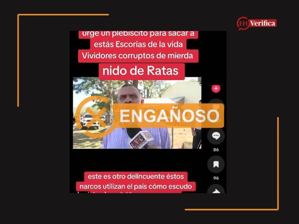 Captura de pantalla a una publicación de TikTok, hecha el 1 de septiembre de 2026, adaptada a esta cartela.
