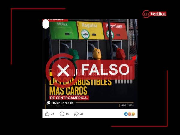Captura de pantalla a una publicación de Facebook hecha el 7 de julio de 2026.