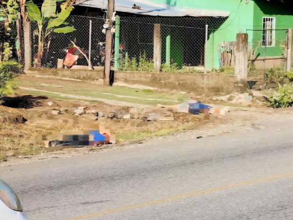 Las dos personas fueron asesinadas la mañana de este martes en la aldea Kilómetro 17 de Arizona.