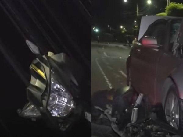 Una pareja de motociclistas en aparente estado de ebriedad estuvo a punto de perder la vida al colisionar de frente contra un vehículo en el Anillo Periférico de la capital, cuando iban en contra vía, resultando con graves lesiones. A continuación los detalles.