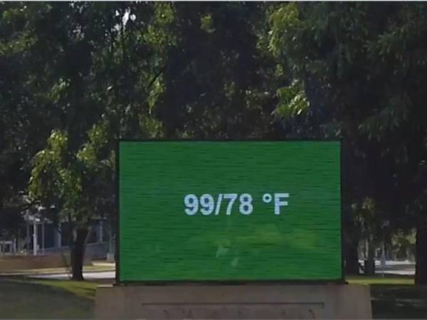 Docenas de personas han sido hospitalizadas debido a las altas temperaturas en la zona Sur de Estados Unidos.