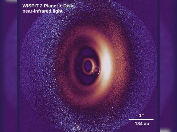 El nuevo planeta ha sido bautizado WISPIT 2b.