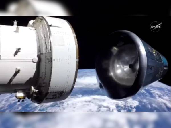 Integrity comienza su regreso a la Tierra.