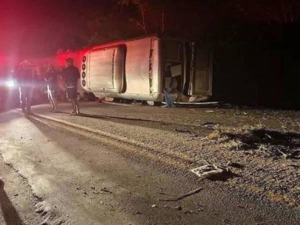 El conductor resultó con heridas leves y dio negativo en la prueba de alcoholemia.