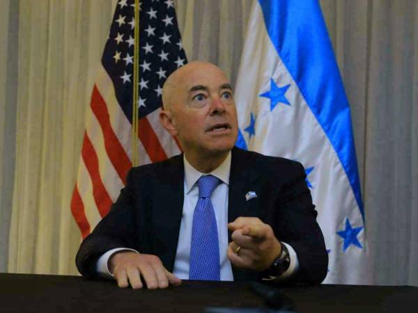 Mayorkas estuvo en Honduras en el mes de julio del año pasado.