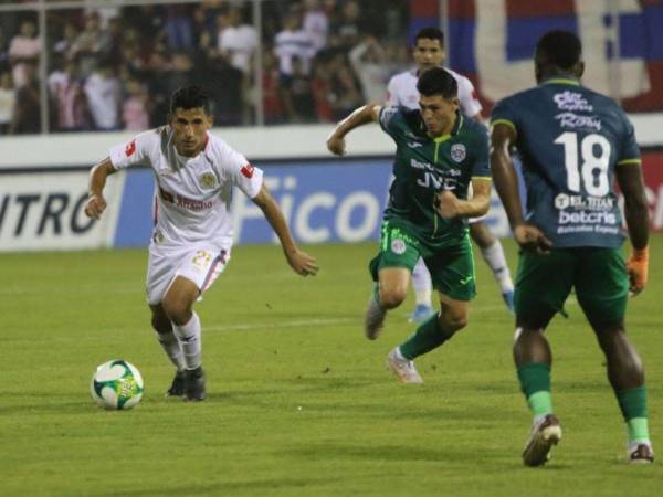 Marthón y Olimpia empataron en el duelo de la primera vuelta en Comayagua.