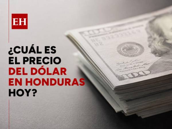 El dólar tendrá un leve aumento este viernes 21 de agosto en Honduras.