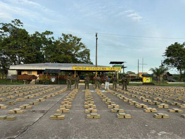 De acuerdo a los cálculos de la cartera de Estado, la droga estaría valorada en 5,5 millones de dólares.