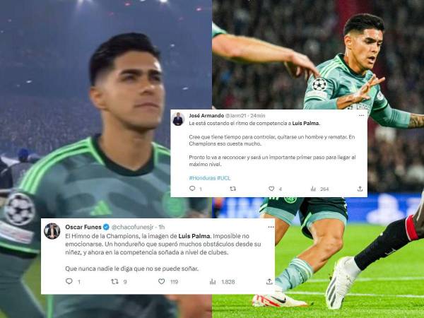 Luis Palma hizo historia este martes al debutar en Champions League vistiendo la camiseta del Celtic en el duelo en donde los escoceses cayeron 2-0 ante el Feyenoord. Palma se convirtió en el noveno catracho que disputa el torneo y así lo destacó la prensa deportiva de Honduras.