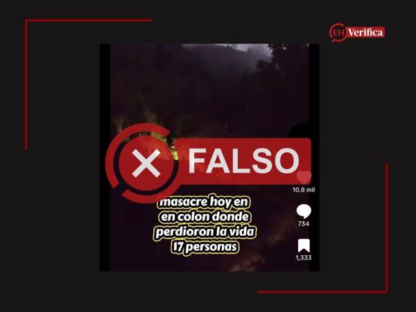 Captura de pantalla a una publicación de TikTok hecha el 22 de mayo de 2026.