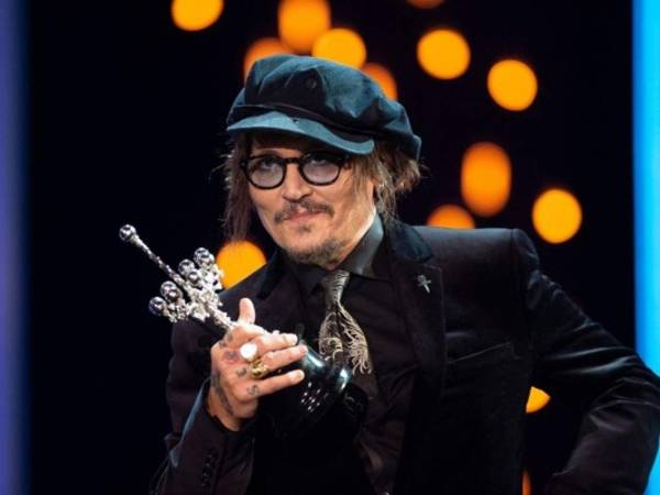 Durante el Festival de San Sebastián Johnny Depp fue galardonado con el Premio Donostia. FOTO: AFP