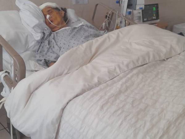 La familia de doña Deysi Castro expresa gratitud por la ayuda recibida y pide a los hondureños seguir apoyando su recuperación hospitalaria.