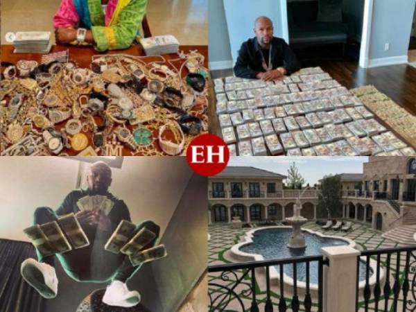 Floyd Mayweather expone sus lujos y despierta polémica en redes sociales. Su jet privado y su mansión de Las Vegas son parte de la lista. Fotos: Instagram/Floyd Mayweather.