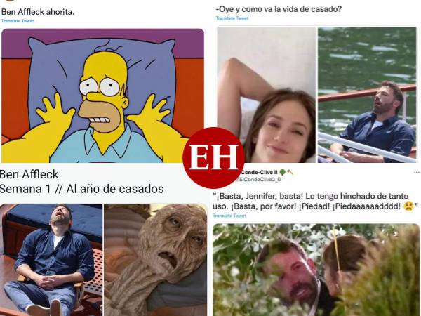 Las fotografías de Ben Affleck dormido en sus luna de miel con Jennifer López han causado furor en las redes sociales y se han creado una ola de memes con los que no podrás dejar de reír. Aquí te compartimos los mejores