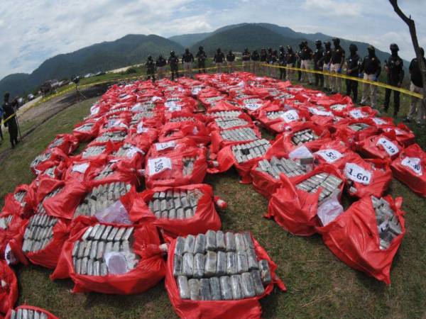 Honduras por muchos años ha sido un territorio de paso de droga.