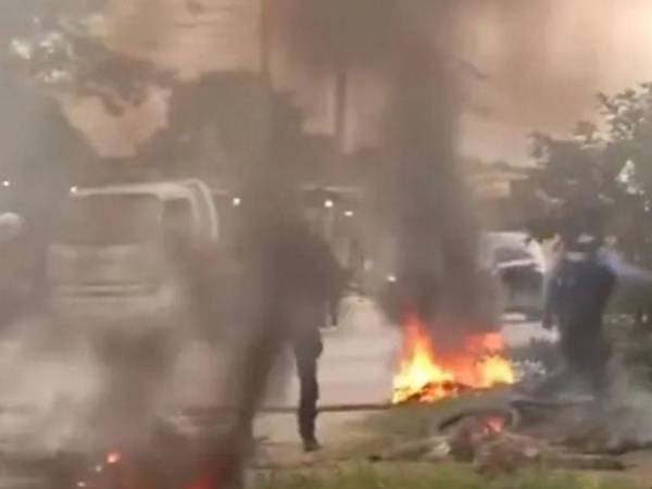 Entre los puntos afectados se reportaron los sectores de Lempira, Brisas del Sur y el desvío antes de llegar a Cofradía.