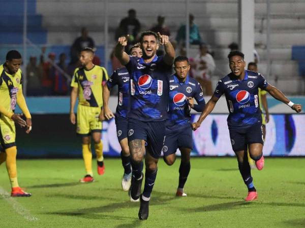 Lucas Campana rescató al Motagua sobre la hora para darle un triunfo balsámico al Ciclón previo a su viaje a Panamá.