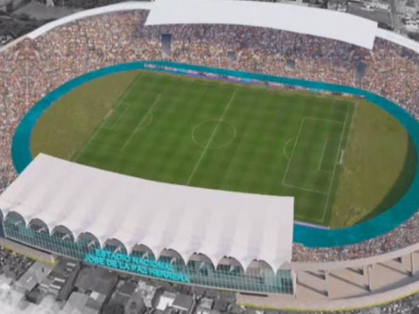 Actualmente, el Estadio Nacional de Tegucigalpa está siendo remodelado en varias áreas y estas son las imágenes de cómo quedará el recinto capitalino al concluir todos los trabajos, uno de ellos el nuevo techo que tendrá y se visualiza en la imagen.