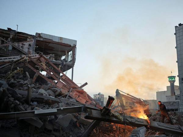 Trump dijo en el evento que los objetivos son claros: desbaratar el programa de misiles balísticos de Irán.