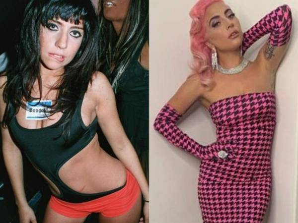 Un impresionante cambio físico ha tenido la famosa cantante y actriz Lady Gaga tras el paso de los años. Aquí las imágenes que lo confirman. Fotos: Cortesía.