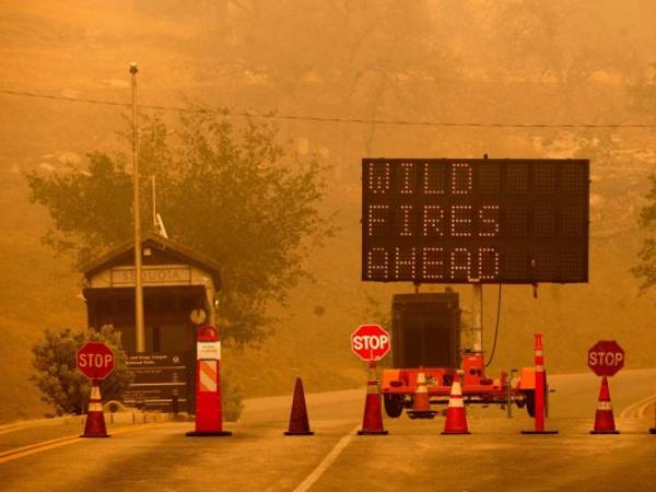 Los fuegos están entre los últimos de un largo verano en el que las llamas han arrasado más de 9.065 kilómetros cuadrados (3.500 millas cuadradas) de terreno en California, destruyendo cientos de viviendas.
