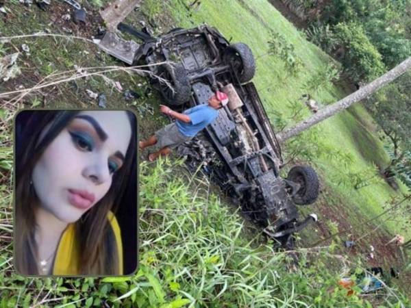 Ana Jalitza del Cid, de 21 años de edad, es la joven que falleción en un accidente de tránsito en la carretera que conduce a Olancho.