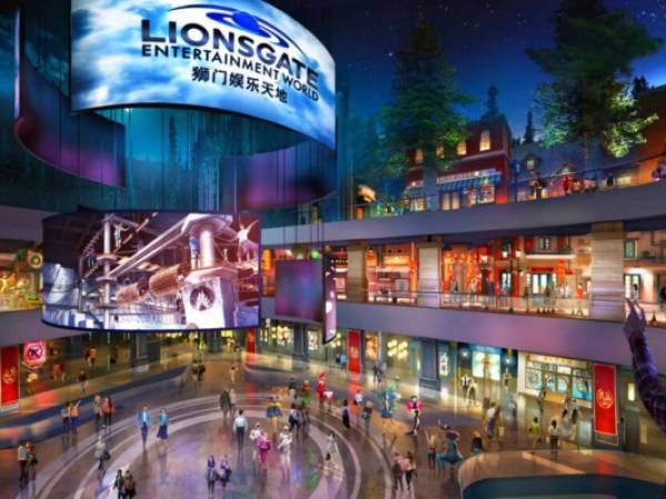 El ambicioso proyecto podría convertirse en el primer parque temático vertical del mundo en China este verano boreal.