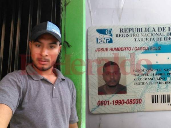 Las víctimas fueron identificadas como Josué Humberto García Soliz y Gerson Adonay Méndez Sorto. Foto: EL HERALDO