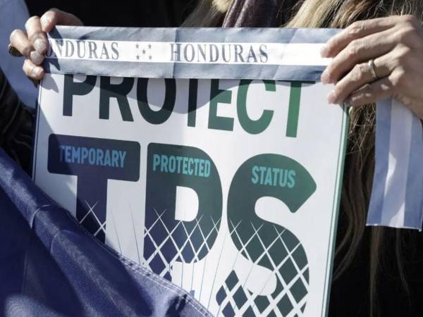 Honduras busca alternativas en Estados Unidos para los compatriotas que eran beneficiarios del Estatus de Protección Temporal (TPS).