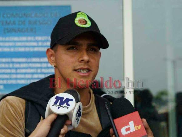 Luis Palma arribó este martes a Miami.