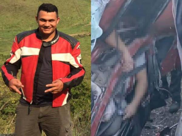 En medio del dolor, los familiares de Víctor Alvarenga llegaron a la escena, consternados al ver cómo su cuerpo había quedado atrapado.