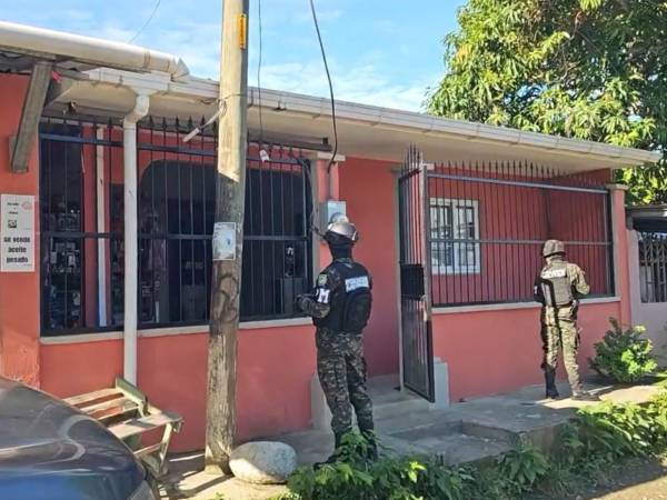 Los allanamientos se realizaron en los departamentos de Cortés y Comayagua, zona norte y centro de Honduras respectivamente.