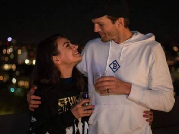 Ashton y Mila se casaron en 2015 y han decidido criar a sus dos hijos fuera de los medios y sin ser mimados. Foto: Instagram