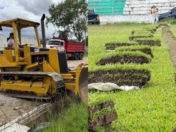 La cancha del estadio Francisco Martínez de Siguatepeque será la tercera con césped Bermuda Ibiza de Honduras. Otro centro deportivo será mejorado.